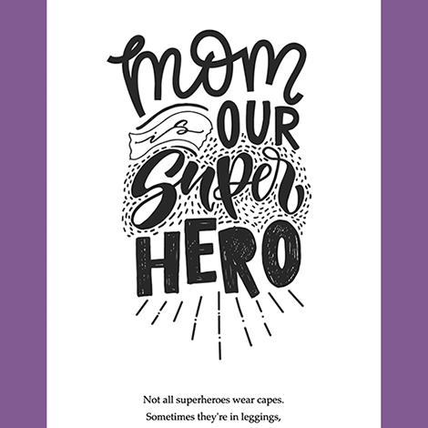 Mom Is Our Super Hero Mother's Day eCard
